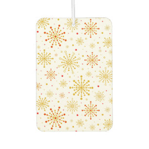 Retro Atomic Mid-Century Mod Design Air Freshener