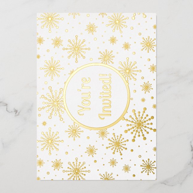 Retro Atomic Mid-Century Mod Starburst Gold (Front)