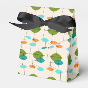 Retro Atomic Mobile Pattern Favour Box