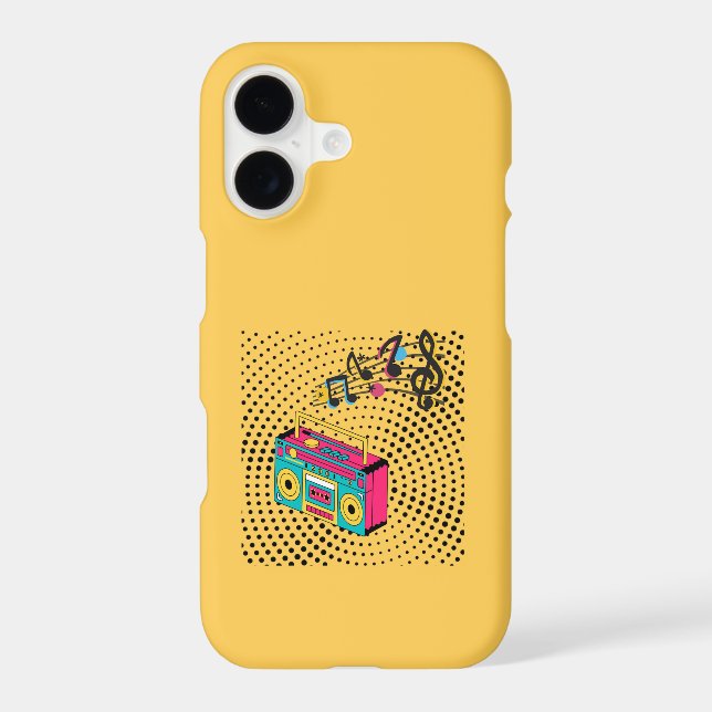 Retro audio boombox. samsung galaxy case (Back)