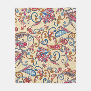 Retro Audio Cassette: 90s Wallpaper Fleece Blanket