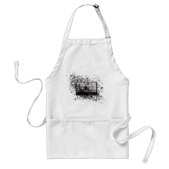 Retro Audio Cassette Standard Apron (Front)