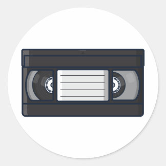 Rétro - Autocollant de bande VHS