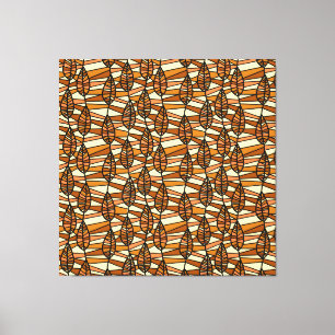 Retro Autumn Canvas Print