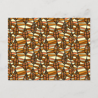 Retro Autumn Postcard