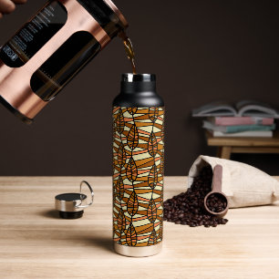 Retro Autumn Water Bottle