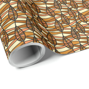 Retro Autumn Wrapping Paper