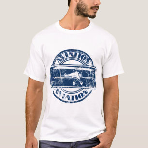 Retro Aviation Art T-Shirt