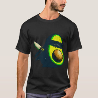Retro Avocado Ninja T-Shirt