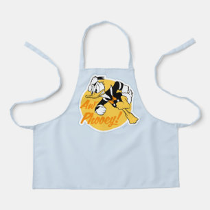 Retro "Aw Phooey" Donald Duck Badge Apron