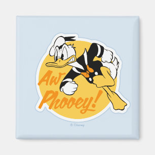 Retro "Aw Phooey" Donald Duck Badge Magnet