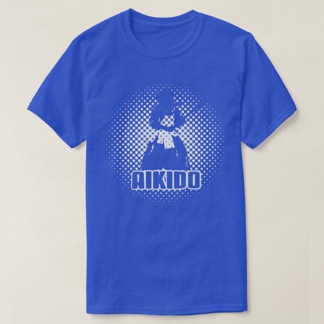 Retro Awesome Aikido Designs  Present Gift Premium T-Shirt (Design Front)