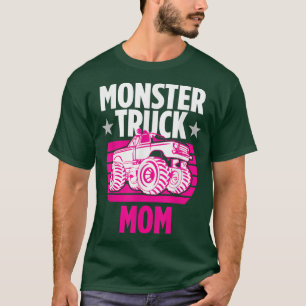 Retro Awesome Monster Truck Mom Tricks Stunts Whee T-Shirt