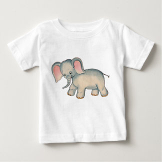 Retro Baby Elephant Baby Romper