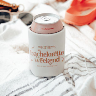 Retro Bachelorette Party  Can Cooler