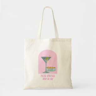 Retro Bachelorette Party Tote Bag- Palm Springs Bag