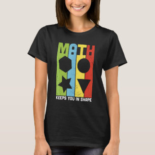 Retro Back To School Math Teacher Math Pun Equat T-Shirt