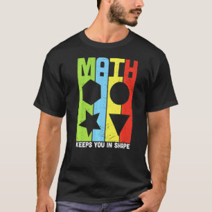 Retro Back To School Math Teacher Math Pun Equatio T-Shirt