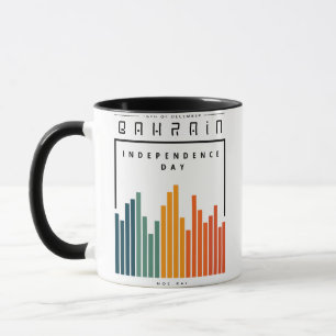 Retro bahrain  mug