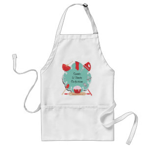 Retro baking and cooking chef's apron