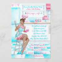 Retro Baking Cook Off Competition Birthday Party