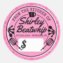 Retro baking utensils bakery personalized price