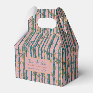 Retro Bamboo Favor Box