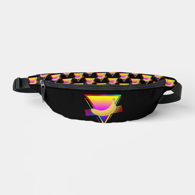 Retro Banana Fruit Fanny Pack (Front)