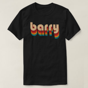 Retro Barry Name T-Shirt