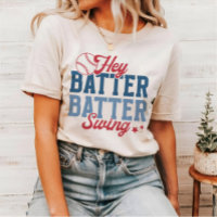 Retro Baseball Hey Batter Batter Swing