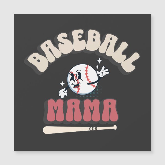Retro Baseball Mama (Front)