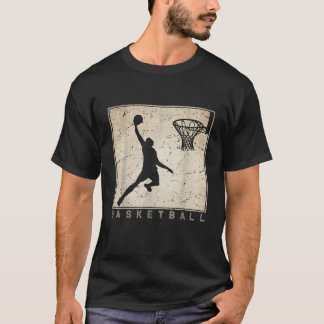 Retro Basketball for Basketball Players Basketball T-Shirt