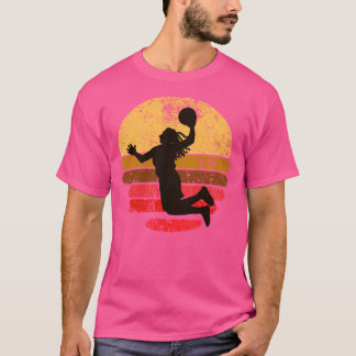 Retro Basketball Lover Design T-Shirt