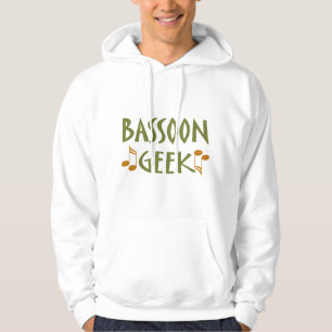 Retro Bassoon Geek Design Hoodie