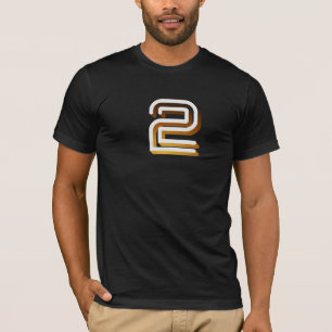 Retro BBC2 television ident logo T-Shirt