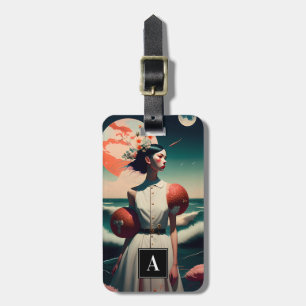 Retro Beach Fashion Luggage Tags
