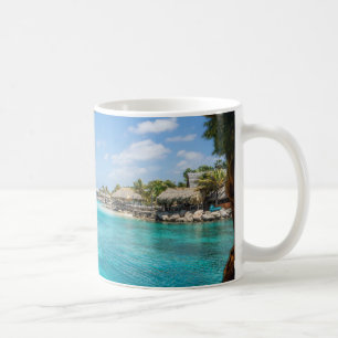 Retro Beach House Coffee Mug