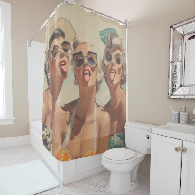 Retro Beach Pin-Up Vibes (In Situ)