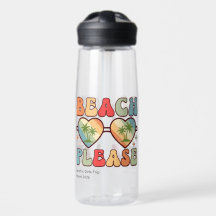 Retro Beach Please Sunset Palm Trees Sunglasses