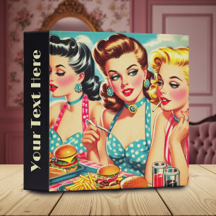 Retro Beauties Pin Up Binder