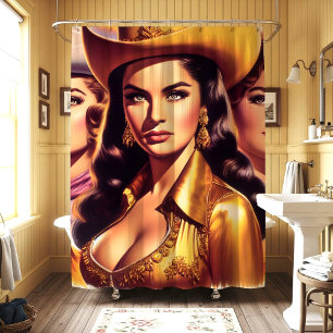 Retro Beautiful Cowgirls
