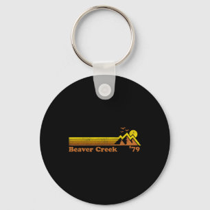Retro Beaver Creek Ski Resort Colorado Snowboard S Keychain