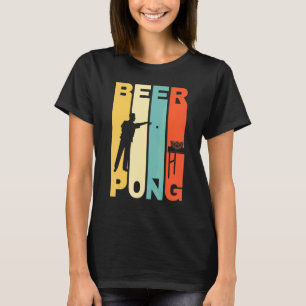 Retro Beer Pong Party Beer Pong Cup Game Beer Pong T-Shirt