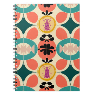 Retro Beetle Pattern | Notebook Journal