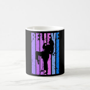 Retro Believe Judo Karate Martial Arts Kung Fu Coffee Mug