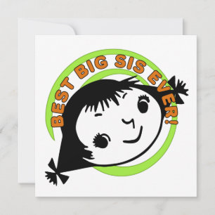 Retro Best Big Sis Ever