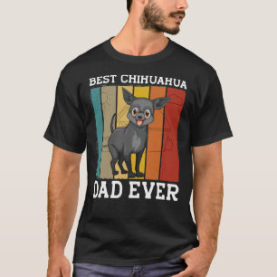 Retro Best Chihuahua Dad Ever T-Shirt