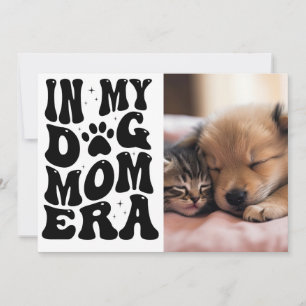 Retro Best Dog Mom Card – Birthday or Mother’s Day