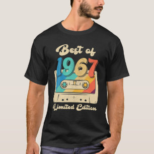 Retro Best Of 1967 Cassette Tape 55Th Birthday Dec T-Shirt