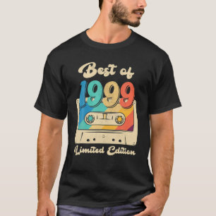 Retro Best Of 1999 Cassette Tape 23Th Birthday Dec T-Shirt